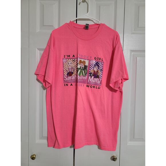 Gildan xl women's pink Sanderson sisters tee - Picture 1 of 7